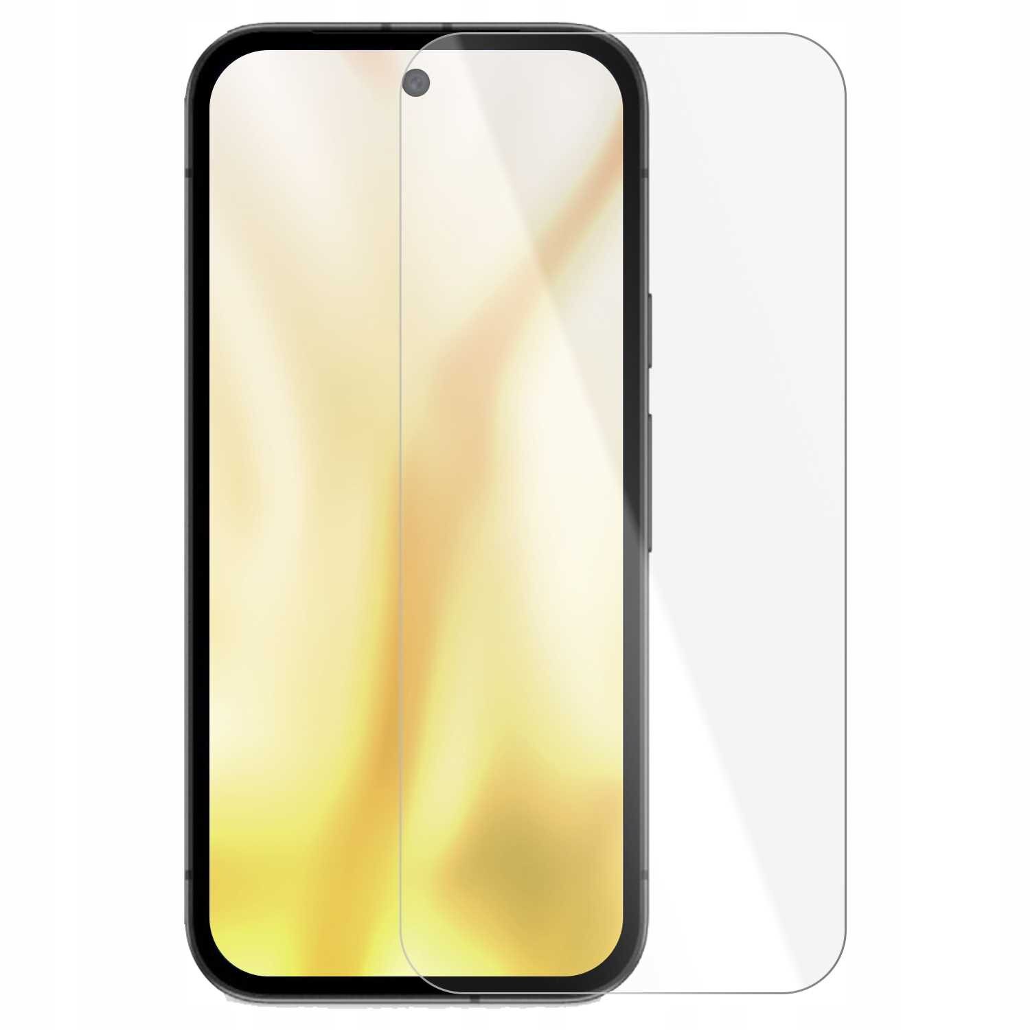 Folie protectie telefon, Spacecase, pentru Google Pixel 10A, sticla intarita 9H, 0,33mm, 2.5D, transparent, set 1x folie, accesorii montaj