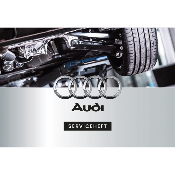 Сервизна книжка AUDI, 16 инспекции и ремонти, 190x127mm, немски