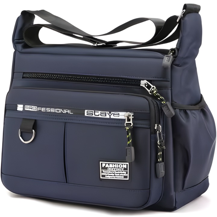 Férfi válltáska - Kék