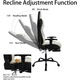 Scaun Gaming, TOP SCAUNE®, Scaun Gaming Ergonomic Cu Masaj Lombar Vibrator, Suport Picioare Extensibil Rabatabil, Cotiere 2D Reglabile, Spatar Reclinabil 155°, Piele PU Premium, Baza Metalica Rezistenta, Roti Silentioase, Alb