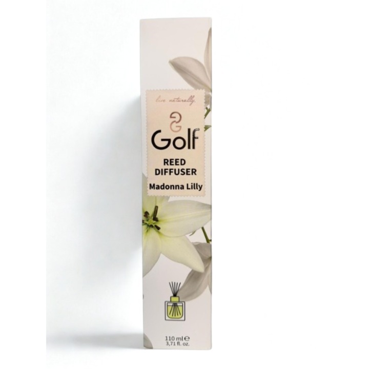 Odorizant de camera Reed Diffuser, Madonna Lilly 110 ml