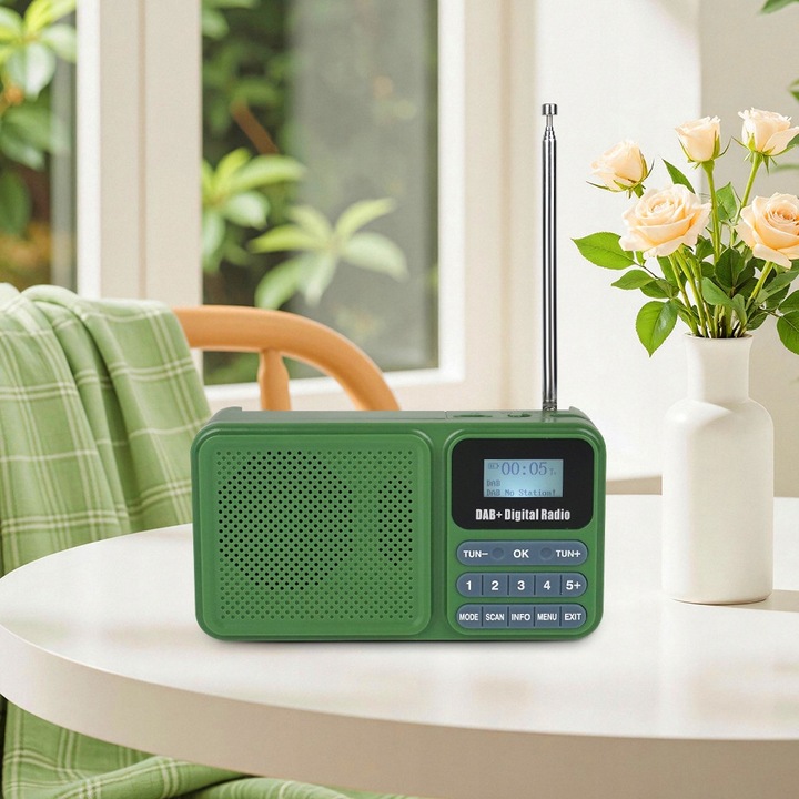Radio DAB, Muzical Bluetooth 5.0, Internet, portabil