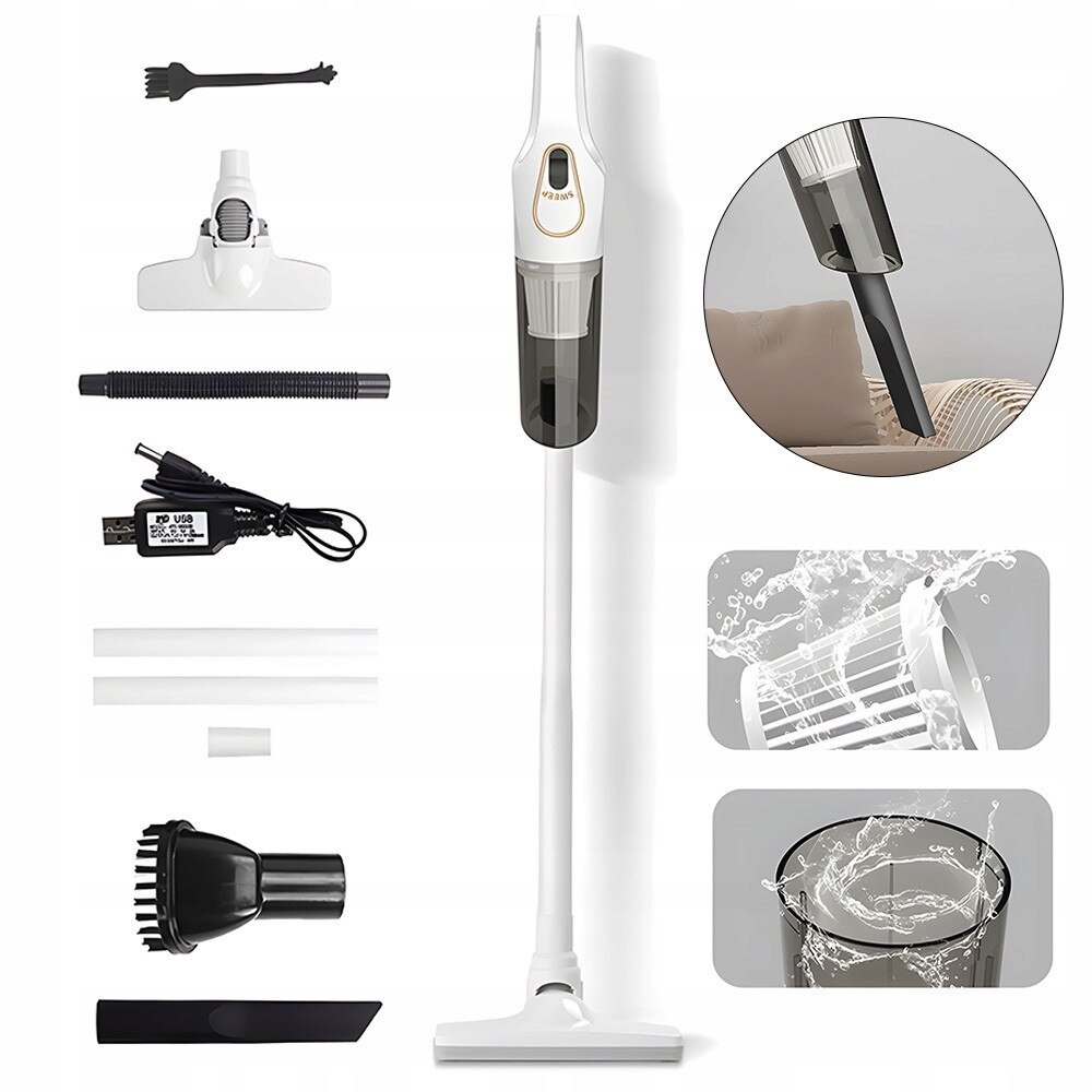 Aspirator Mop Samonosny, Odkurzacz 5000 Pa, fara fir