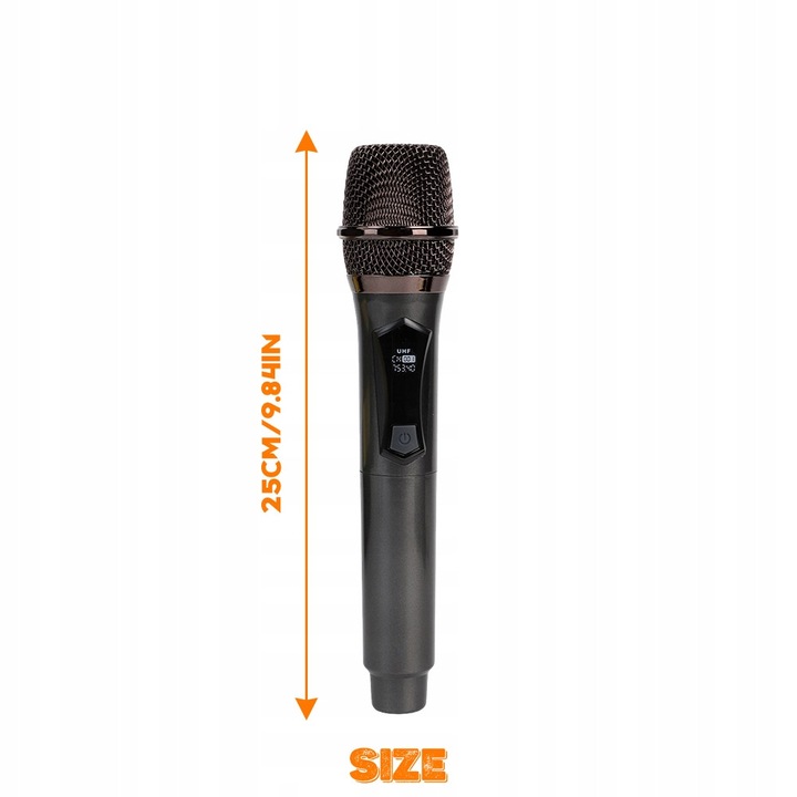 2 db professzionális vezeték nélküli mikrofon szett karaokehoz