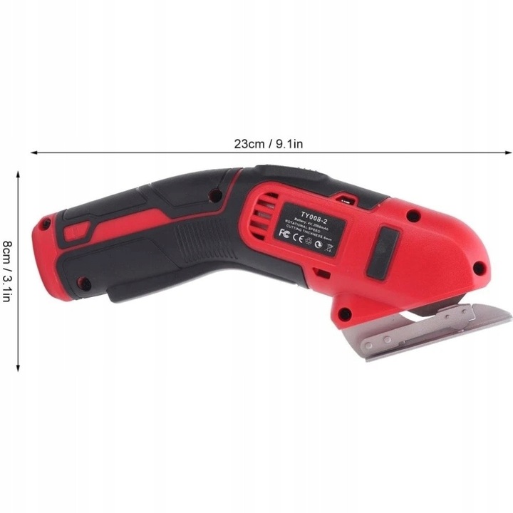 Foarfeca electrica, 1-6mm, cu functie de auto-ascutire, ergonomic