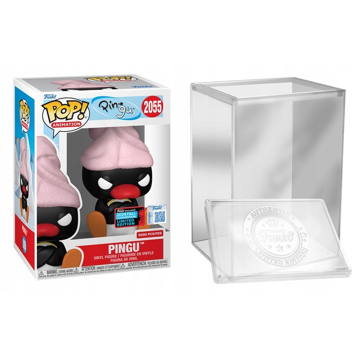 Figurina Pingu 2055 Funko POP, 9cm, vinyl, cu ambalaj cu fereastra