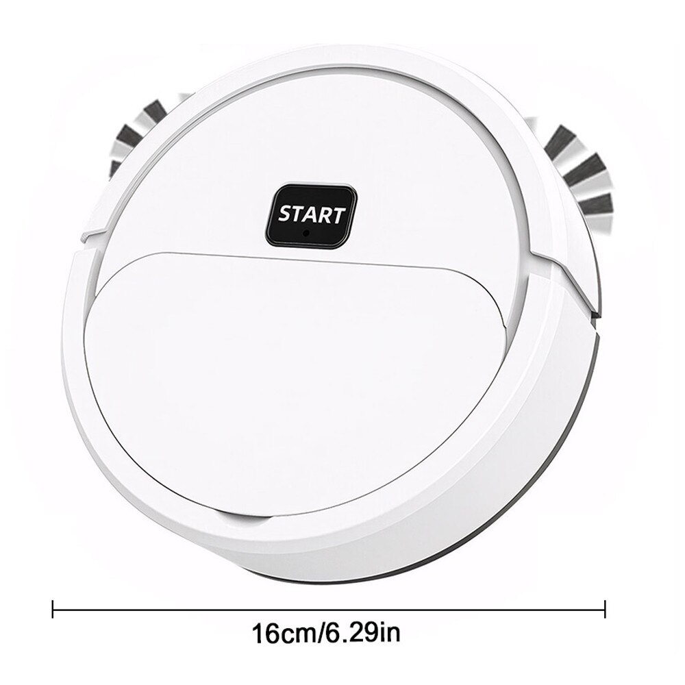 Robot de curatare multifunctional, K16, alb, 16x16x5,4cm, set complet