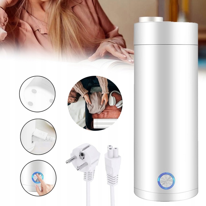 Fierbator pliabil din silicon, 600ml, set cu 2 cani, baza din otel inoxidabil, multicolor