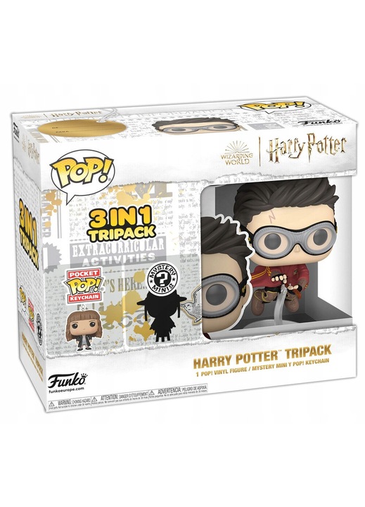 Brelocuri Harry Potter, set cadou exclusiv Funko POP!