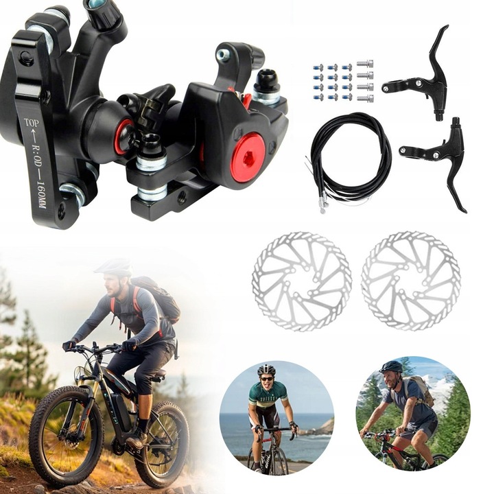 Set cabluri frana bicicleta, linie frana spate