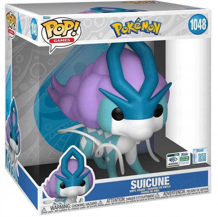Figurina Funko Pop! Suicune 1048 Pokemon, multicolor, 8+