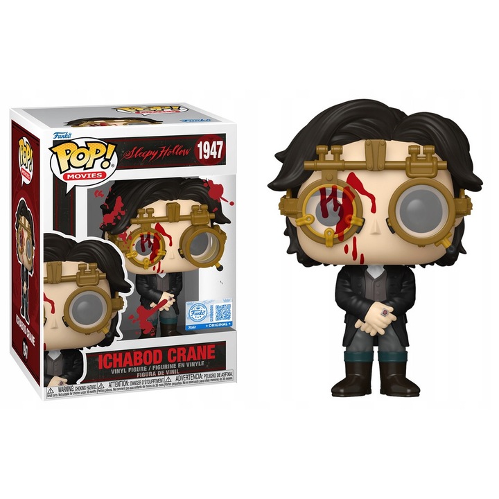 Ichabod Crane figura 1947 Special Edition Sleepy Hollow, Funko, vinyl, 1947, többszínű