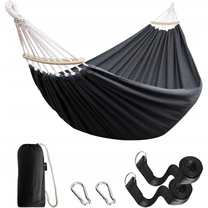 Hamac camping, simplu, maxim 200 kg