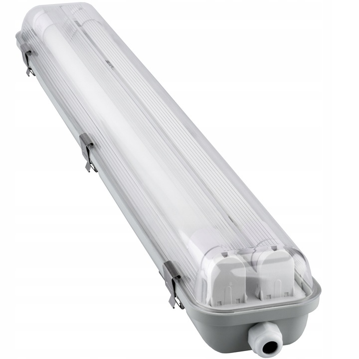 Комплект от 2 осветителни тела, Lumiled, 60см IP65 с 4x LED тръби 9W