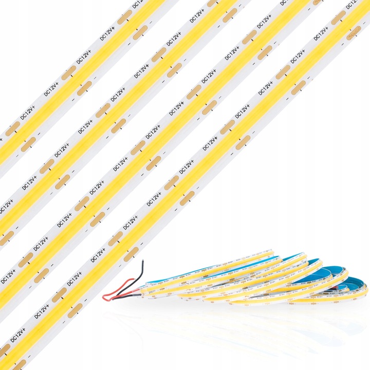 LED лента Lumiled 25м 10W/м 3000K топло бяло, 384 диода/м, COB технология