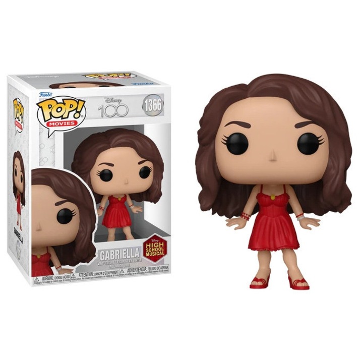 Funko POP! figura High School Musical, Gabriella Montez, 3.5x4.5x6.5cm, többszínű