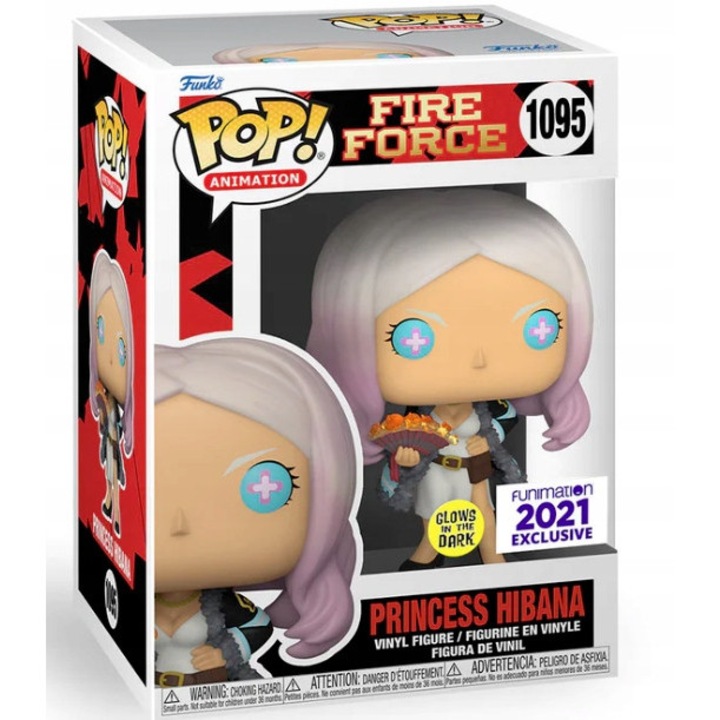 Figurina Funko POP Fire Force, Princess Hibana, vinil, detalii deosebite, 1095
