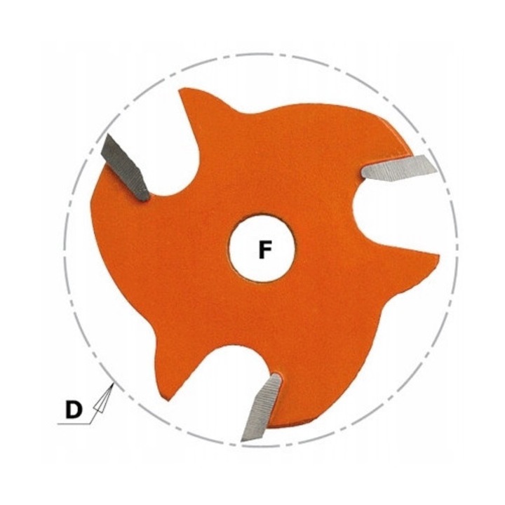 Cutit freza, CMT 822.332.11, 47,6mm, 3,2mm, 8mm