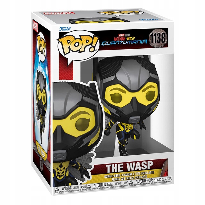 Funko Pop! gyűjthető figura Ant-Man and The Wasp: Quantumania - Wasp (Chase), többszínű, 1138
