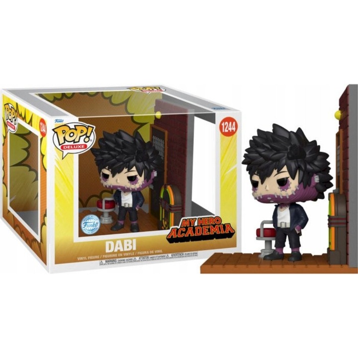 Funko Pop! Deluxe figura, My Hero Academia, Dabi, 6 inch, többszínű