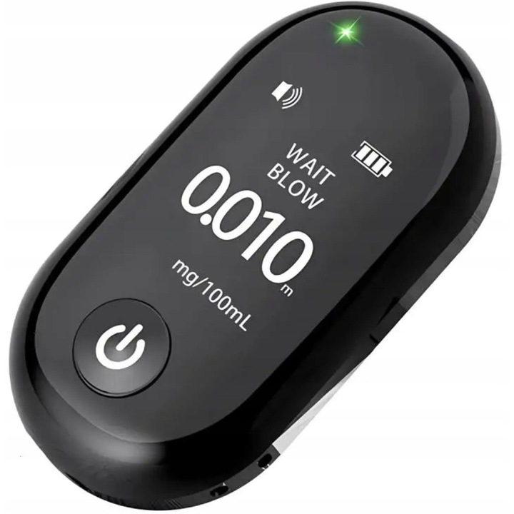 Tester profesional fara contact PDS, display LED, incarcare USB-C, dimensiuni 9,2x2,6x1,6cm