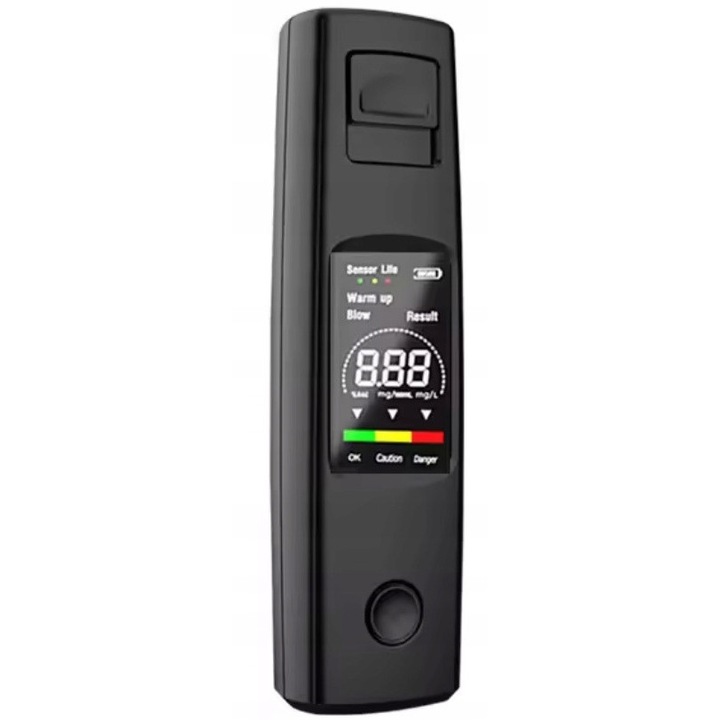 Tester profesional PDS, display LED, negru, 92x26x16mm