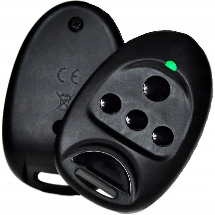 Pilot de poarta CAME SPACE 4-canale, 433 MHz, LED verde, set cu baterie 12V