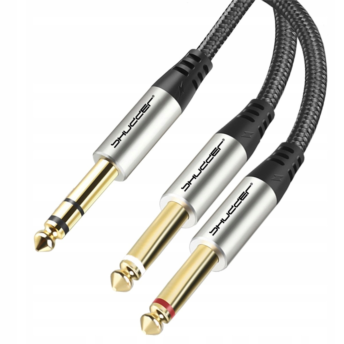 Cablu convertor, 2x XLR tata - 2x 6.3 jack 6.3mm mono, 3m, Power