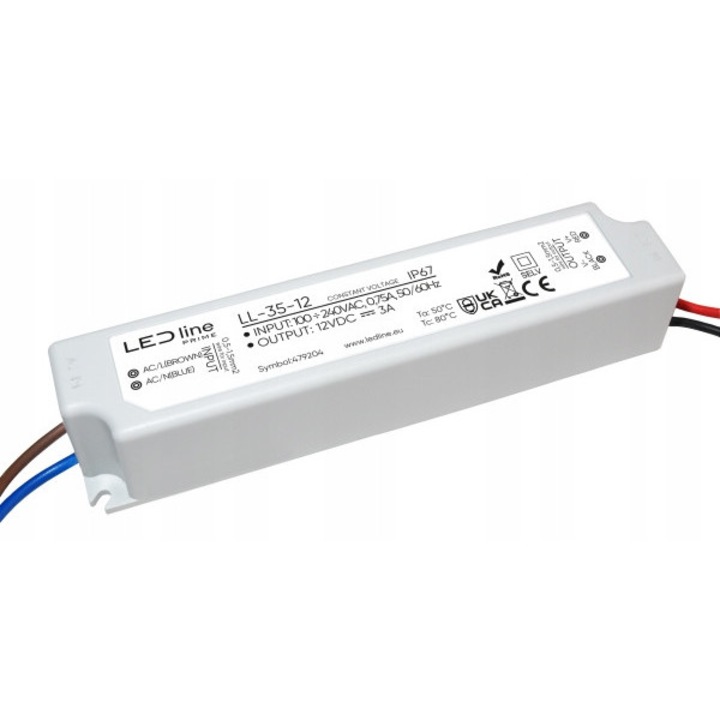 LED захранване, LEDLine, PRIME 35-12, 36W, IP67, 12V