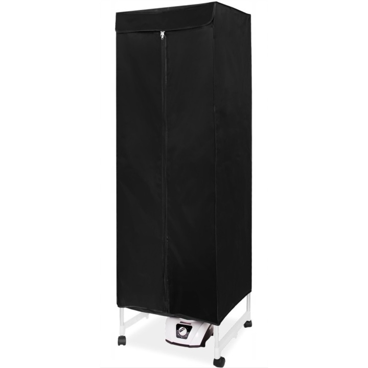 Deshidrator electric pentru alimente, 1200W, 10 tavi din otel inoxidabil, negru, 51x45x145cm