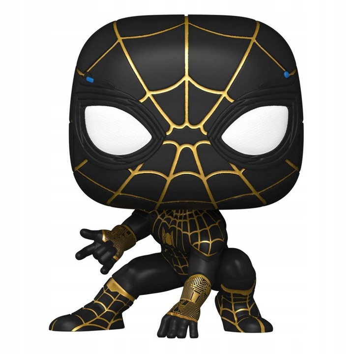 Funko Pop! Figura Pókember Fekete & Arany, 10cm, védőtokkal, 9x11x16cm