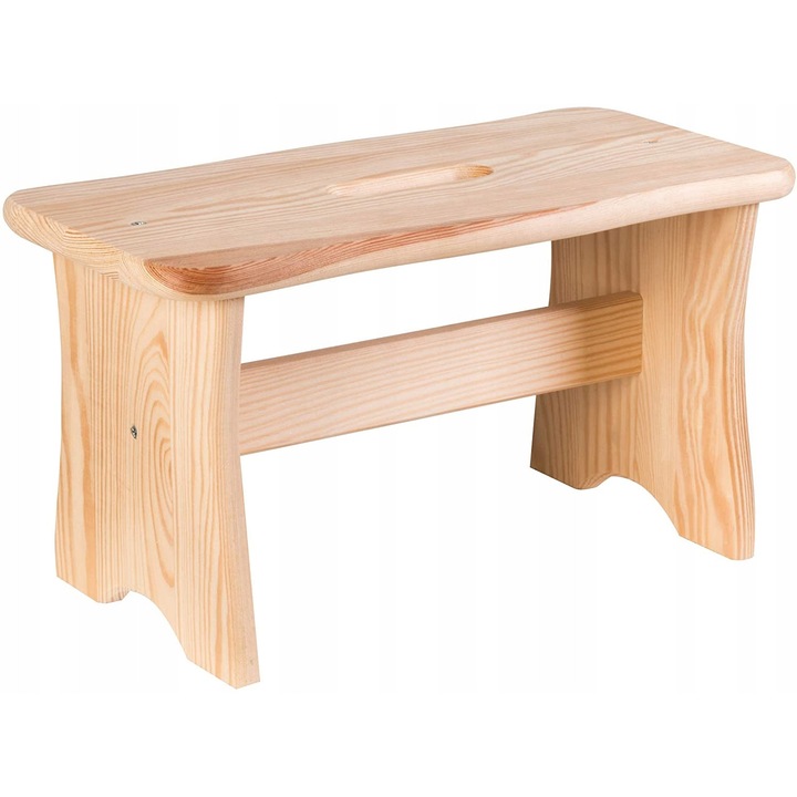 Табуретка от дърво AXENTIA, 40x20x22см, естествено дърво