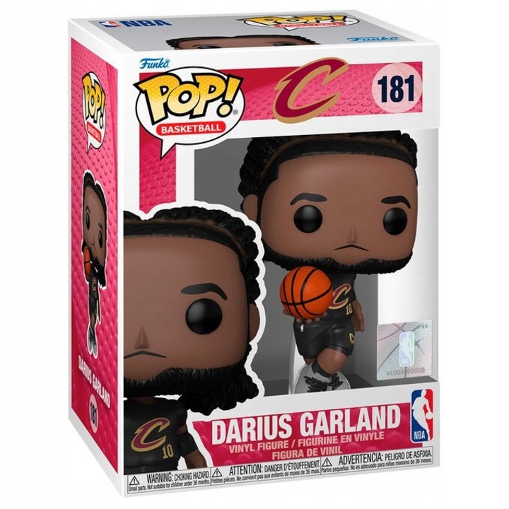 Funko Pop! Darius Garland figura, NBA, 181, vinil