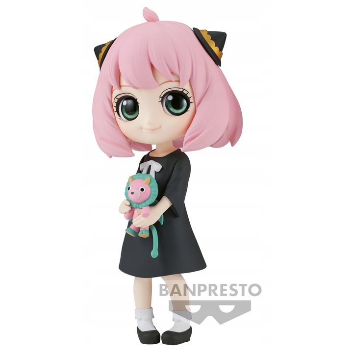 Q Posket Anya Forger II VER A figura - Spy x Family, 14cm, többszínű