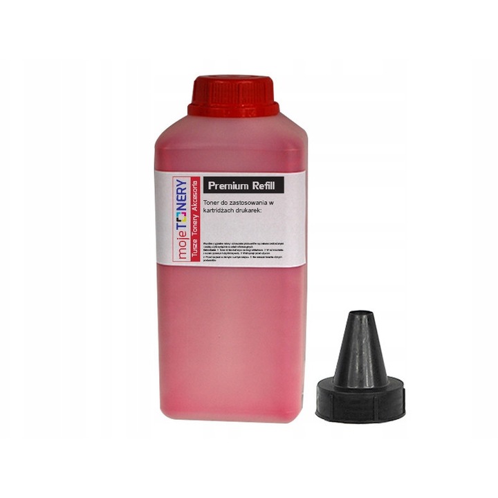 Toner Magenta 500g pentru imprimante laser, set cu lejek