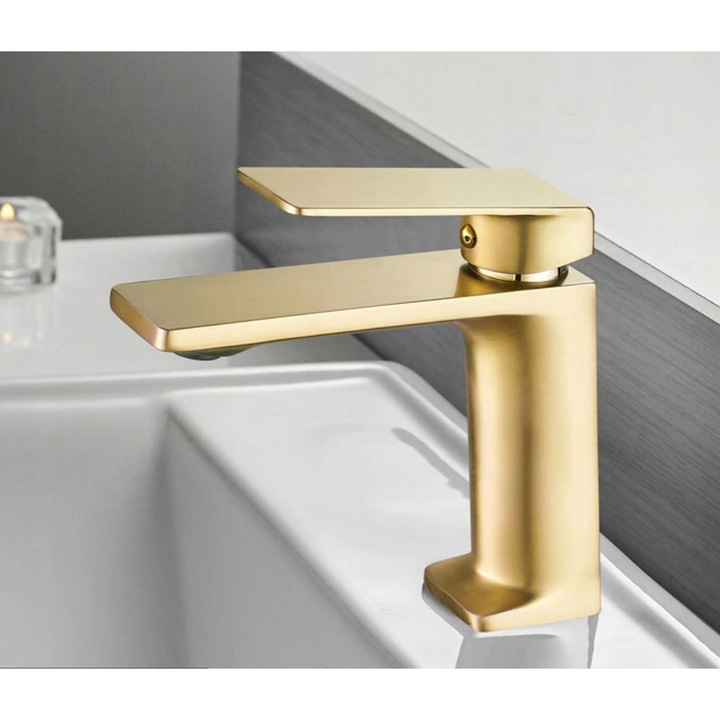 Baterie sanitara PDS, negru mat, din otel inoxidabil, design rotund, set