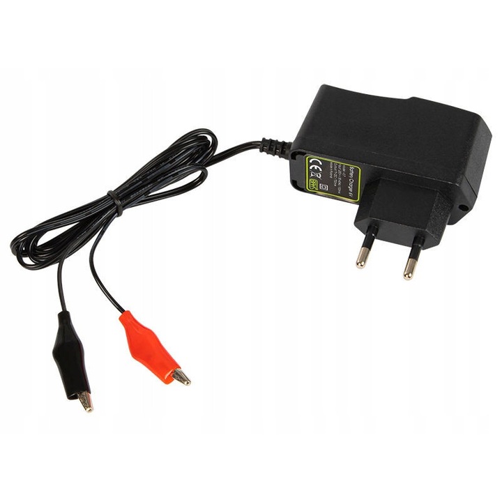 Incarcator pentru acumulatori 6V Prolech, pentru acumulatori gel, AGM si plumb, 700mA, 76x30x63mm