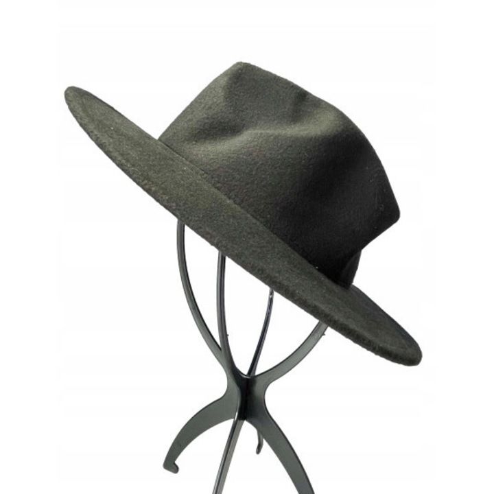 Klasszikus fekete cowboy kalap, szett tematikus partikra és fesztiválokra