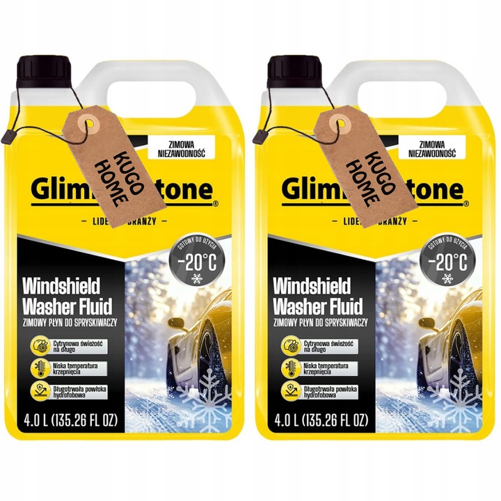 Glimmerstone ablakmosó folyadék 2x4L, citrom illatú, -20C