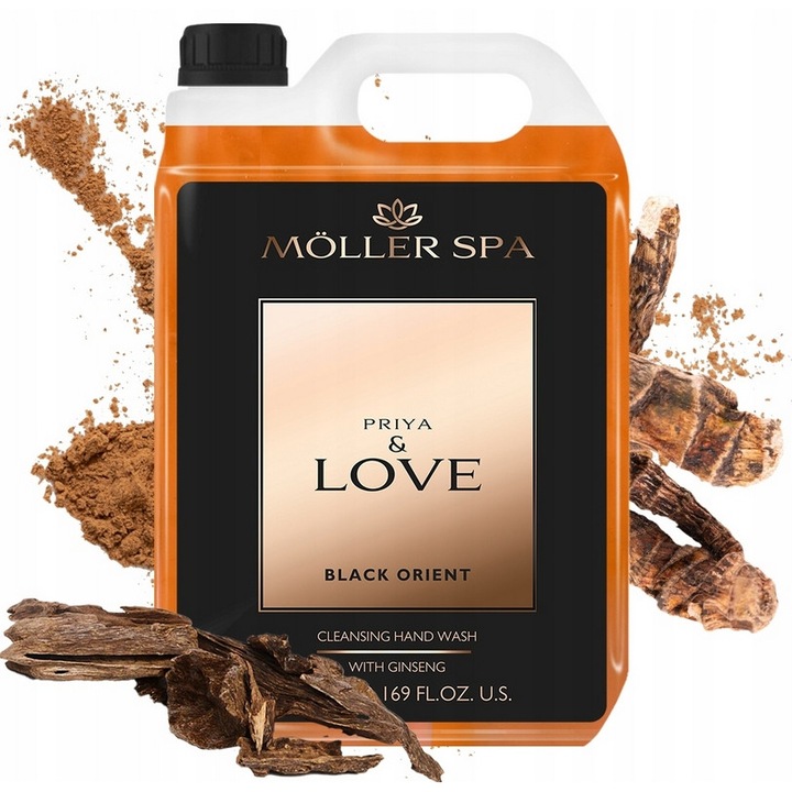 Sapun lichid Moller SPA Euphoria, 5L, hipoalergenic, cu glicerina, pentru piele sensibila