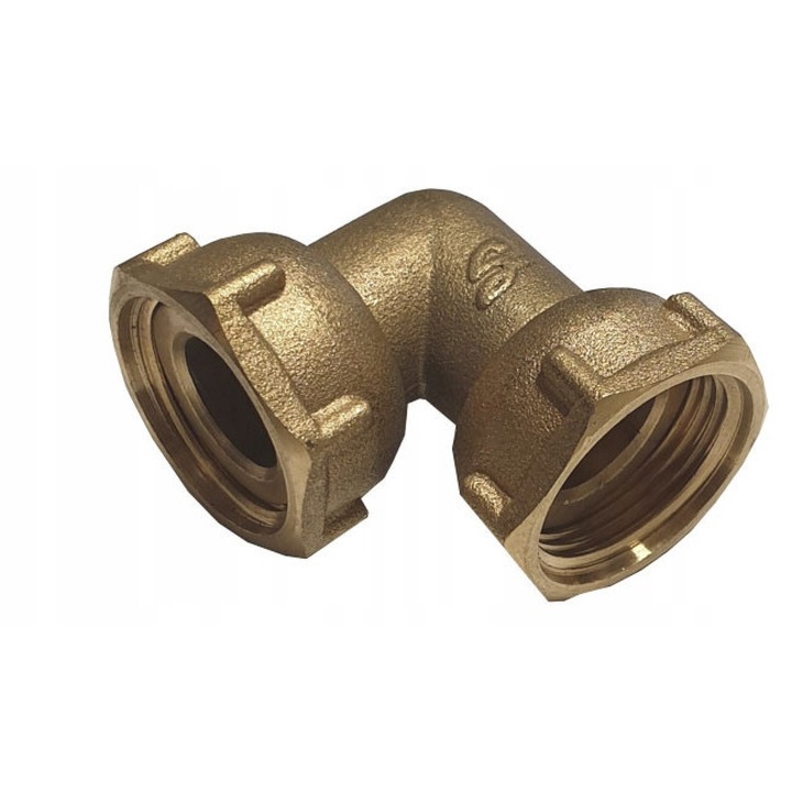 Sobime sarokfitting, 1 col, 1" x 1", víz-, gáz-, sűrítettlevegő-vezetékekhez