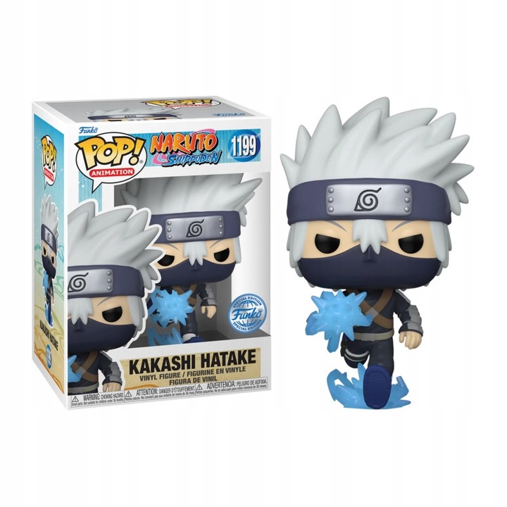 Funko Pop Naruto Kakashi Hatake figura, vinil, többszínű