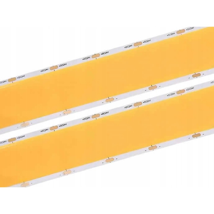 COB LED лента 24V 27W/m, 3000K, ширина 30мм, 1м