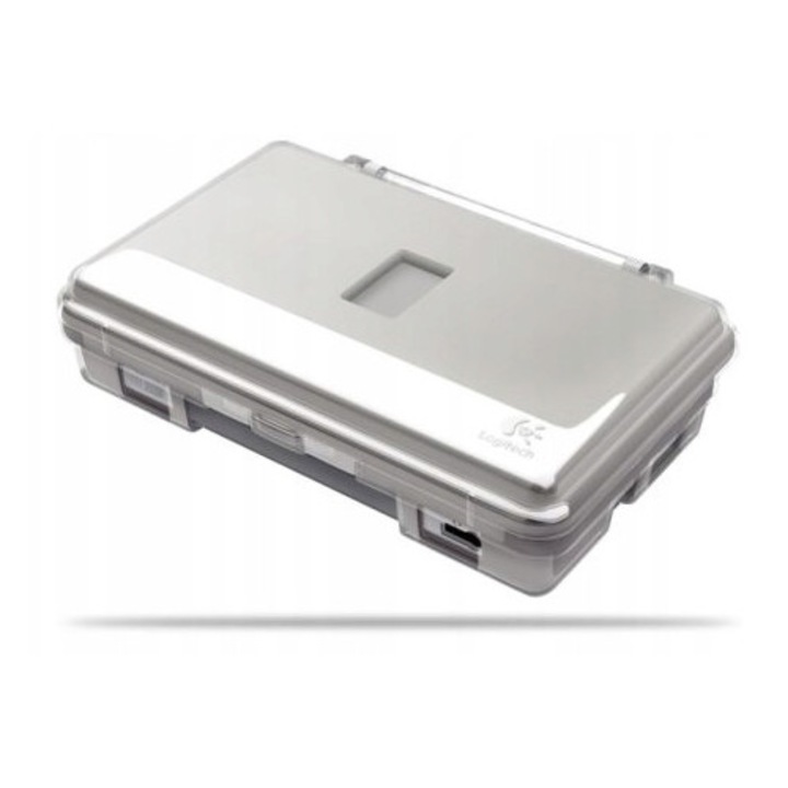 Etui pentru Nintendo DS Lite, Logitech, cu loc pentru 4 jocuri, compact