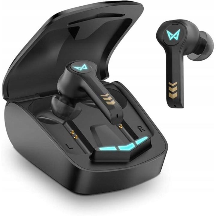 Vezeték nélküli TWS 5.0 fülhallgató, HiFi sztereó, zajcsökkentés, IPX5 vízálló, szett