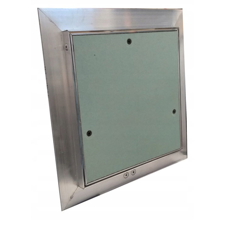 Usa inspectie Plastline, 200x200mm, rezistenta la umiditate, cu sistem de deschidere clic-clac