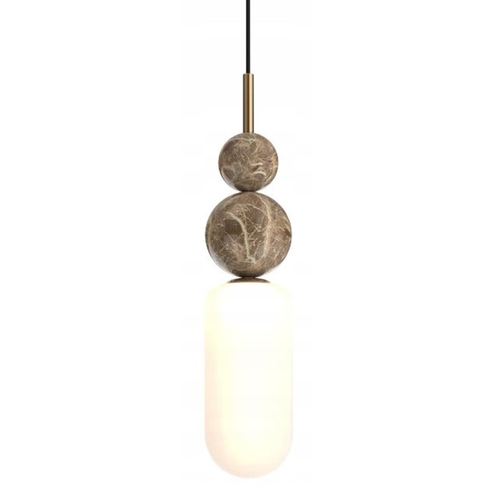 Лампа Maxlight NOVA 1xG9 7W, стъкло, златна