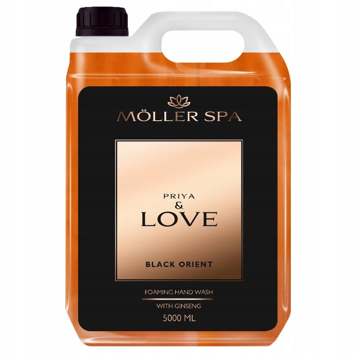Sapun spumant, Moller SPA, 5L, cu parfum dulce, pentru dozatoare
