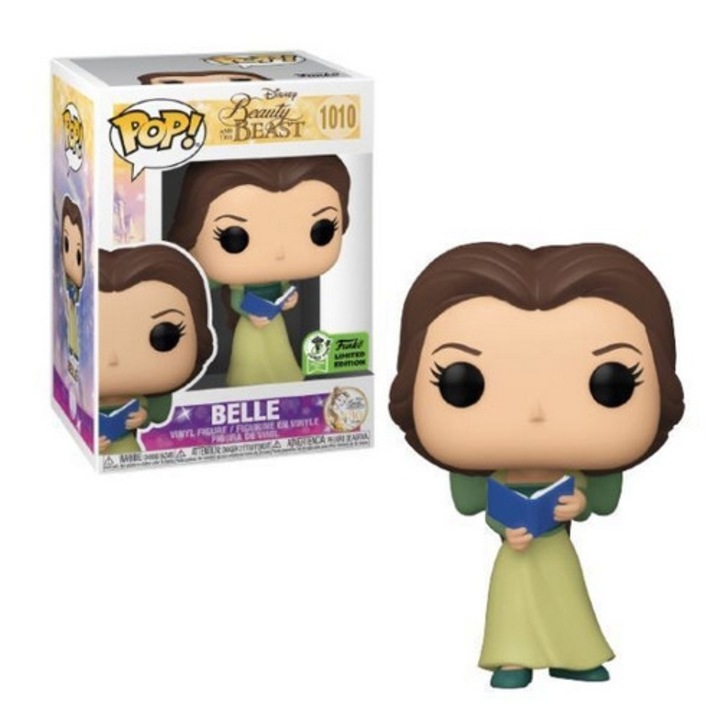 Funko Pop! Figura Belle 1010, Disney, ECCC Exclusive, vinil, 2021