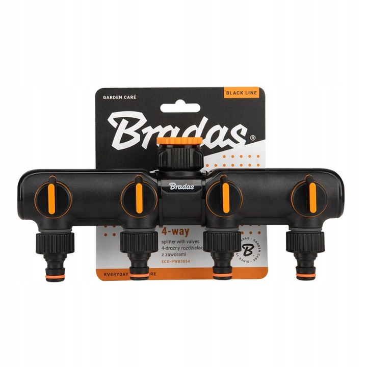 Distribuitor cu 4 cai pentru robinete, Bradas, cu 4 valve, 1"-3/4", pentru irigare